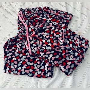 Heart Print‎ Pajama Set